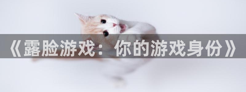 天美娱乐科技：《露脸游戏：你的游戏身份》